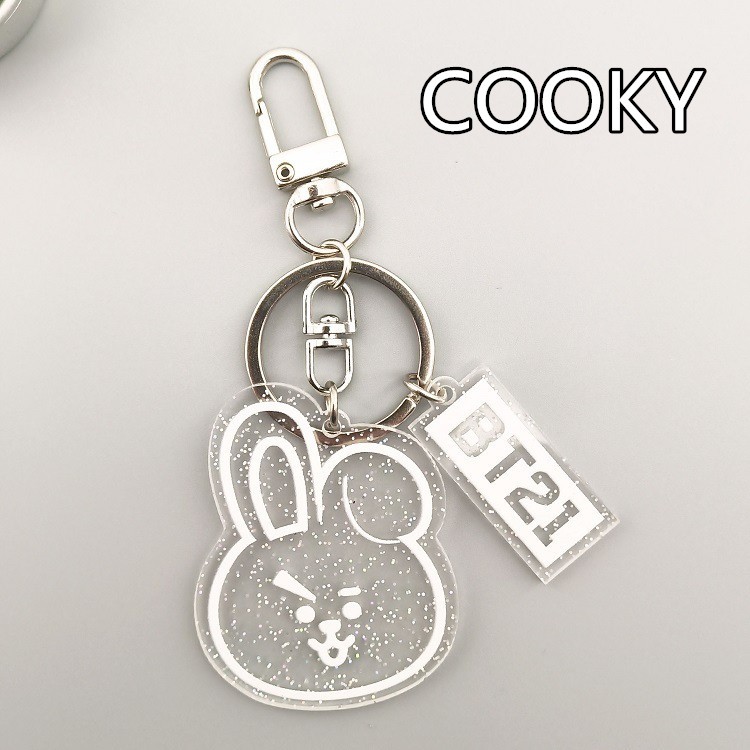 Móc khóa cá tính dành cho fan nhóm nhạc BTS