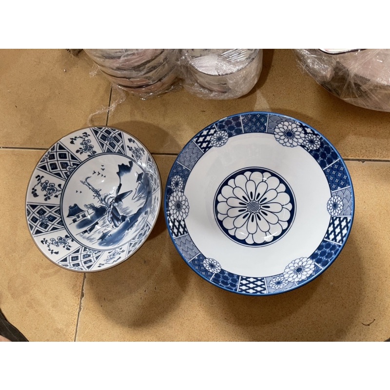 Tô phở, tô bún phở - tô chuyên dùng cho nhà hàng , quán bún phở bún chả hàng Bát Tràng có nhiều hoa văn để KH lựa chọn