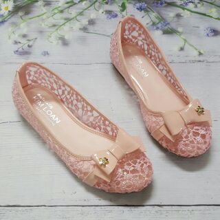 Giày búp bê lưới xinh xắn