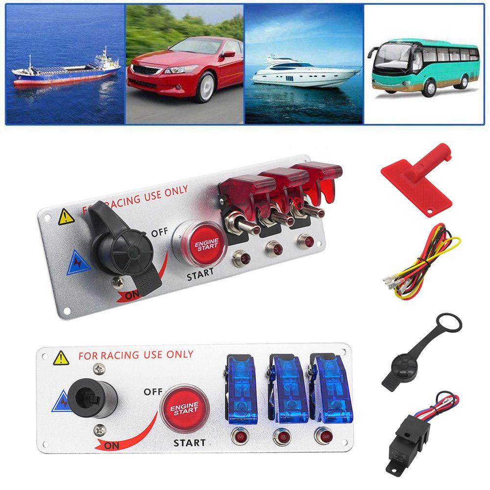 Bảng Công Tắc Đánh Lửa 12V Chuyên Dụng Cho Xe Hơi Đua DIY