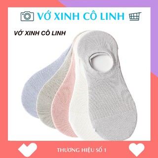 Set 5 đôi tất lười nữ dạng lưới hàng cao cấp vx34