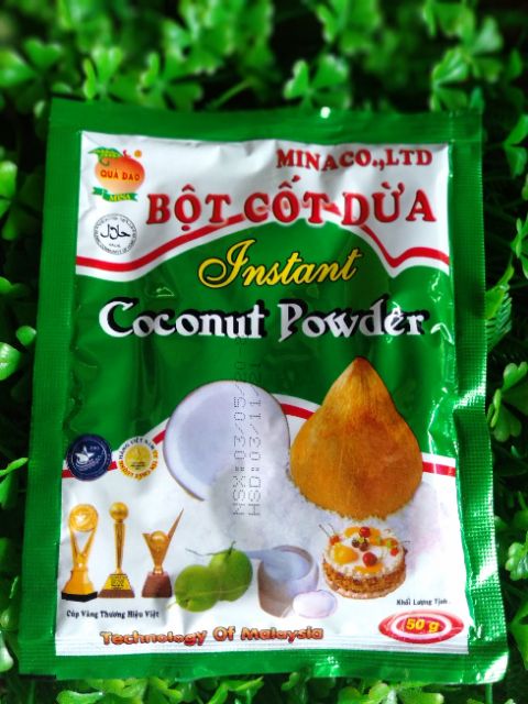 BỘT CỐT DỪA COCONUT POWDER{ 50G}