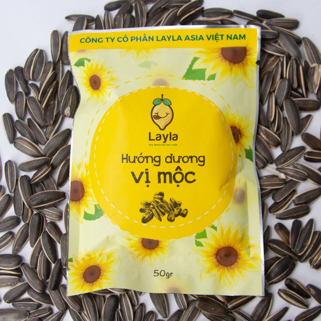 Hạt hướng dương Layla vị mộc truyền thống cho món ngon thêm tròn vị - LA001