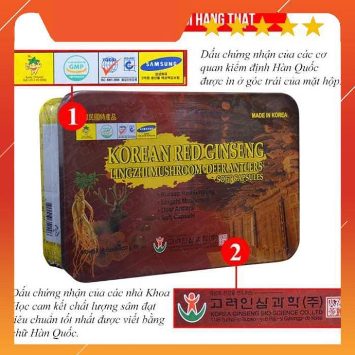 Sâm Hoàng Diệu - Đạm Tổng Hợp Hồng Sâm Nhung Linh Chi, Hộp 60 viên | BigBuy360 - bigbuy360.vn