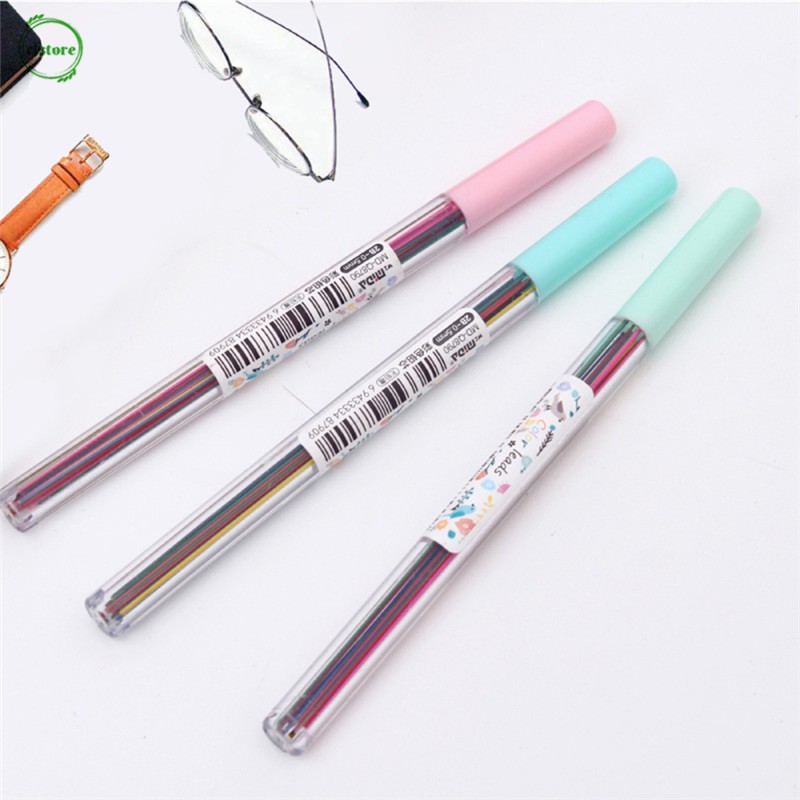 Ruột bút chì bấm 0.5/0.7mm nhiều màu sắc tiện dụng