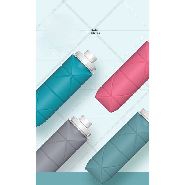 Bình Nước Silicone Mini 600ml