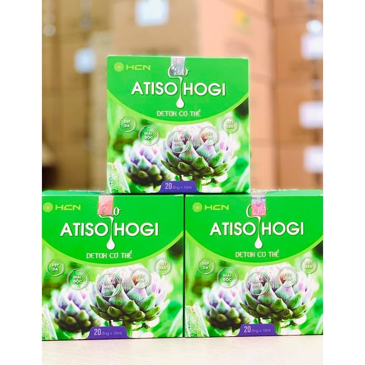 Cao Atiso Hogi đào thải chất độc thuốc lá rươu bia ra ngoài cơ thể nhanh chóng