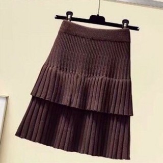 Chân váy len 2 tầng siêu xinh