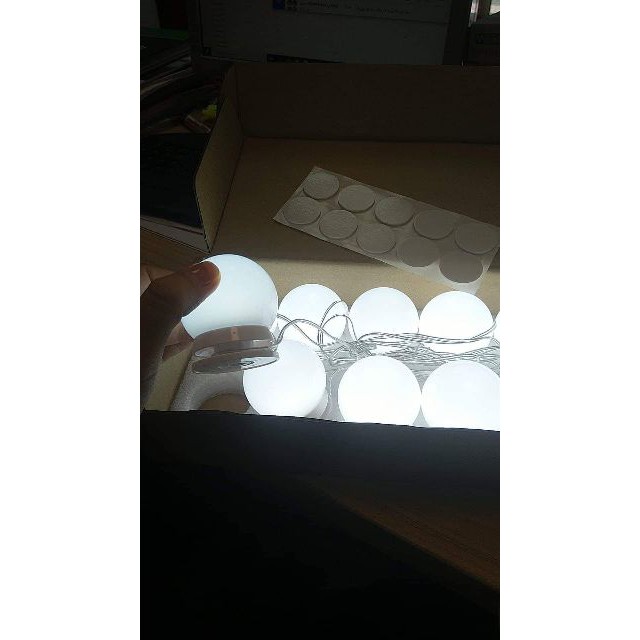 Dây đèn Led dán gương trang điểm