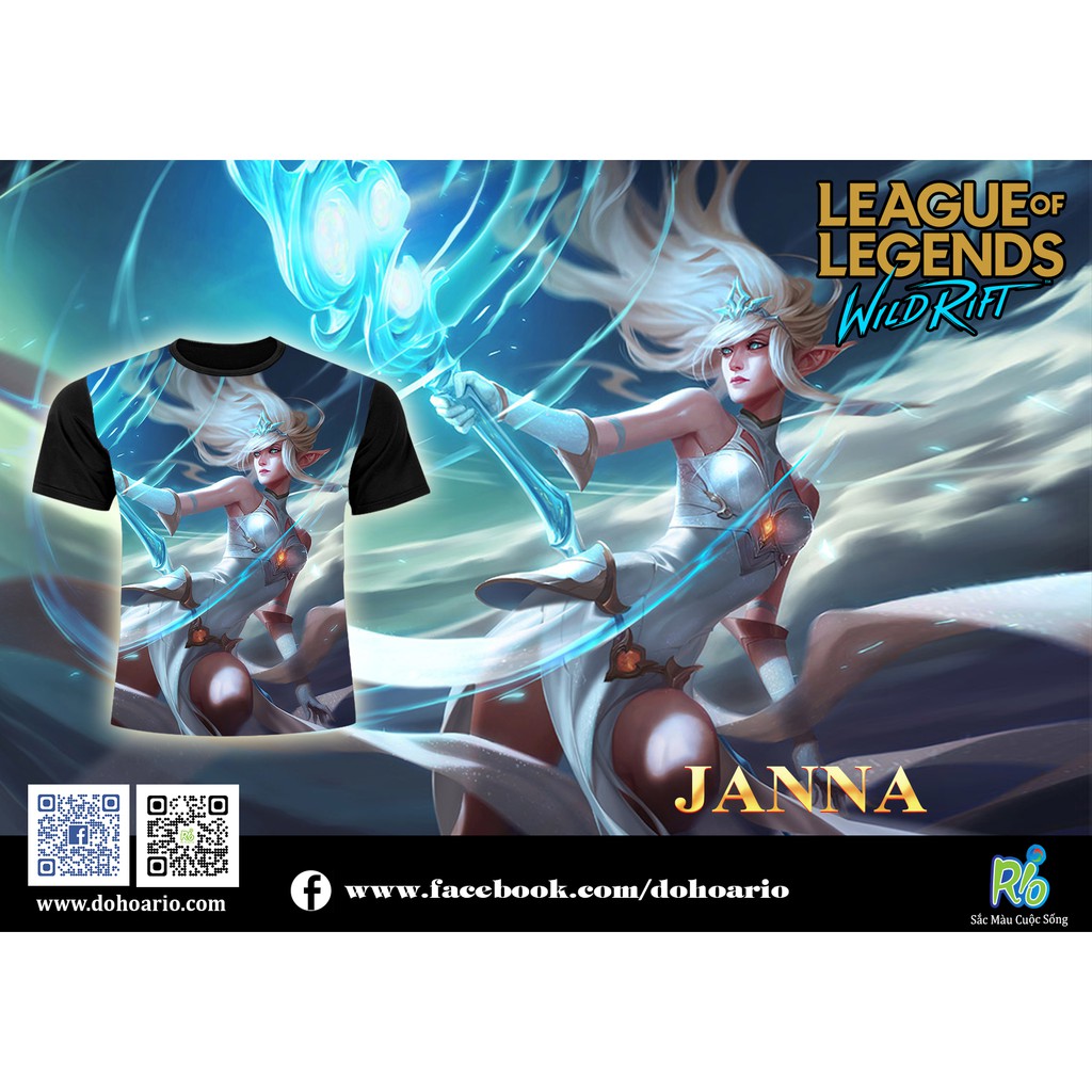 Áo LMHT - JANNA