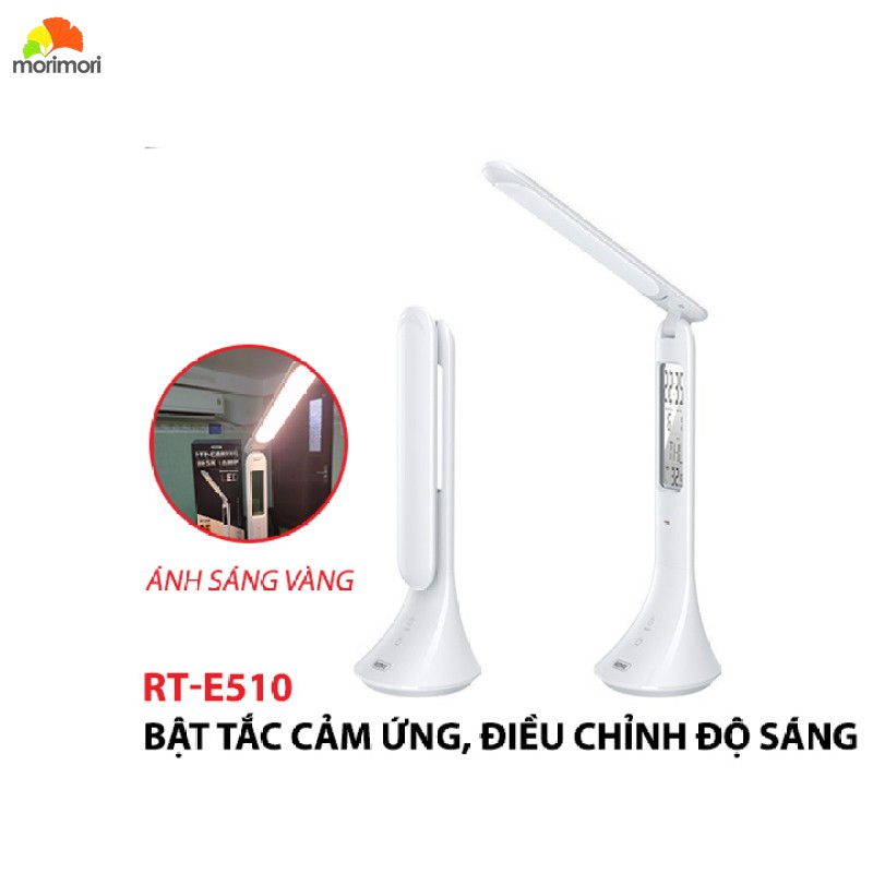 ĐÈN LED ĐỂ BÀN TÍCH HỢP ĐỒNG HỒ RT-E510