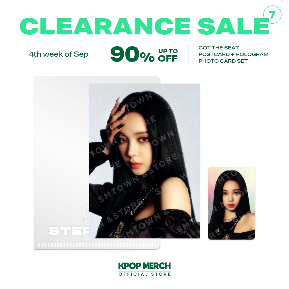 Set thẻ ảnh Hologram + bưu thiếp GOT the beat