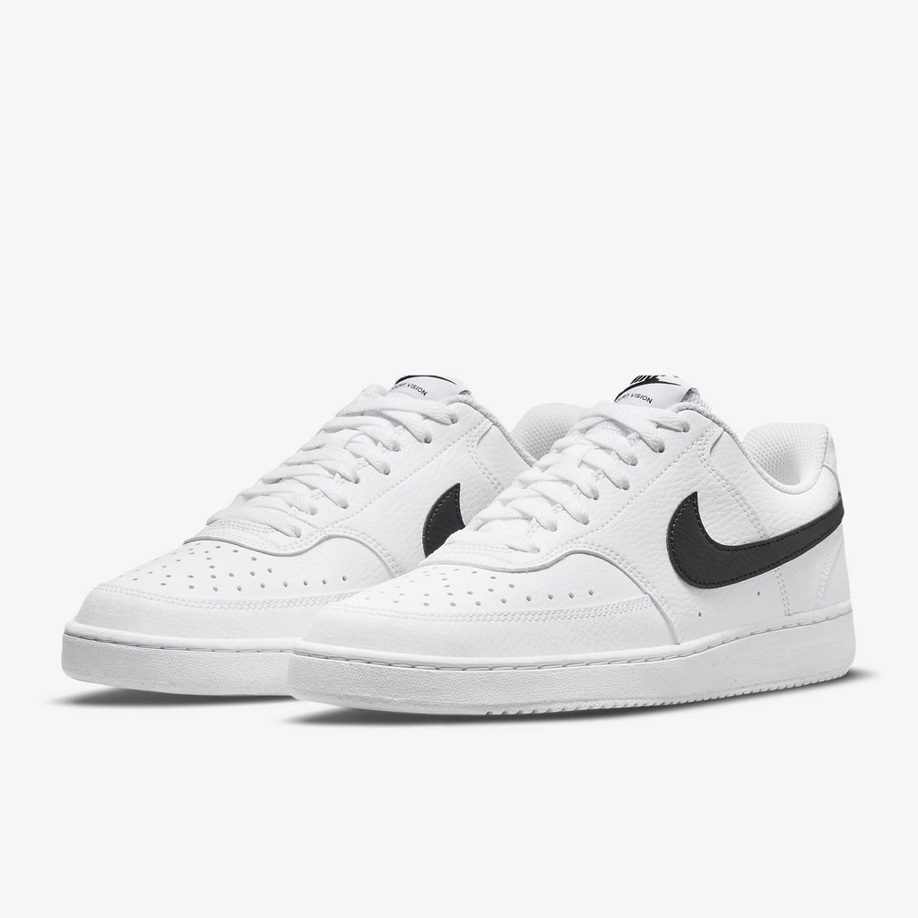 Giày sneaker Nike Court Vision Low White Black chính hãng