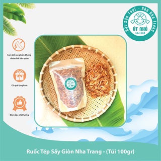 RUỐC TÉP SẤY GIÒN NHA TRANG  - Túi 100/250/500 gram - Ăn là mê