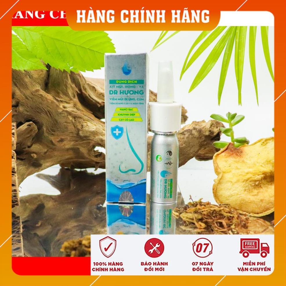 [ CHÍNH HÃNG ] Dung Dịch xịt mũi họng Dr Hương