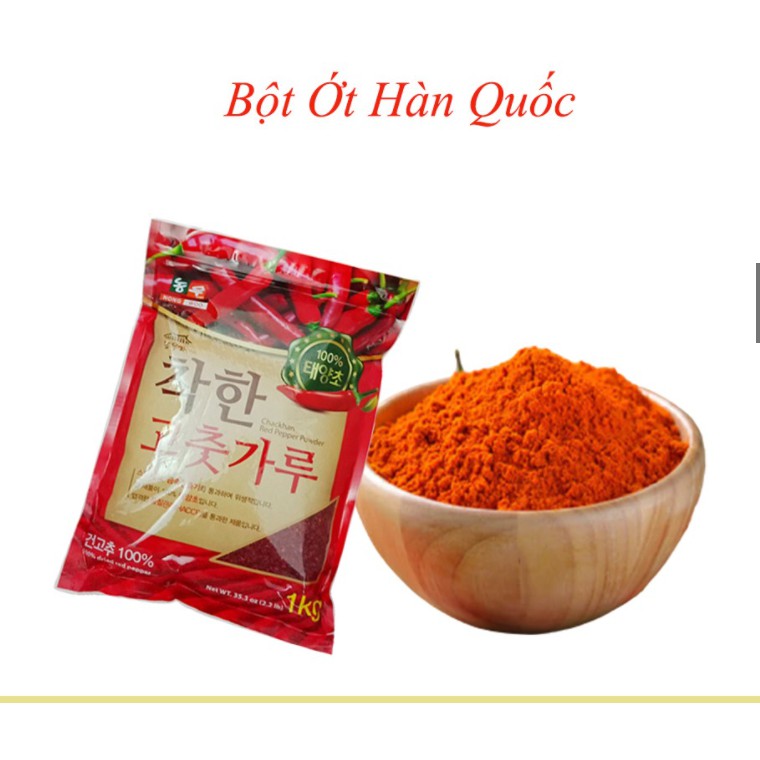 BỘT ỚT HÀN QUỐC LÀM KIM CHI GÓI 500GR Vảy