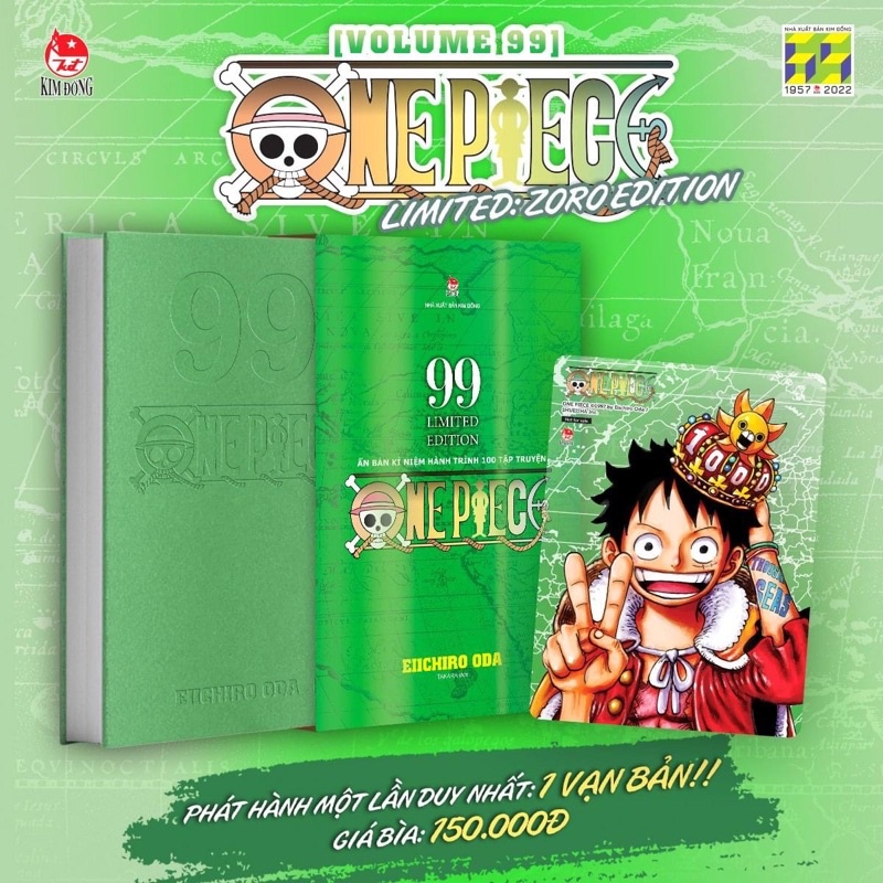 (Có Sẵn) One Piece tập 99 Limited