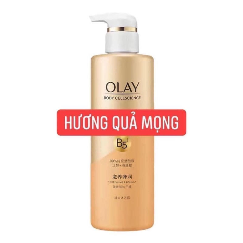 Sữa tắm Olay B3+ trắng da 500ml