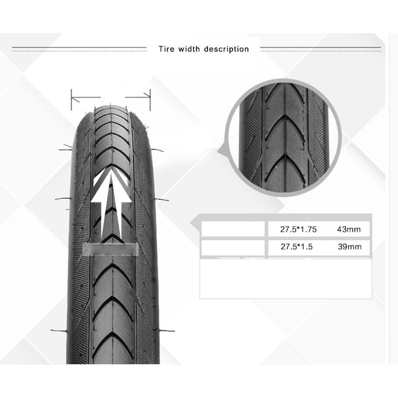 ♠Lốp xe đạp Kenda 27.5 * 1.5 1.75 leo núi 27.5er siêu nhẹ tốc độ cao K1082