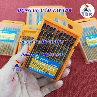 Mũi khoan sắt, mũi khoan inox a0200 1.5mm - 13mm chính hãng cmart