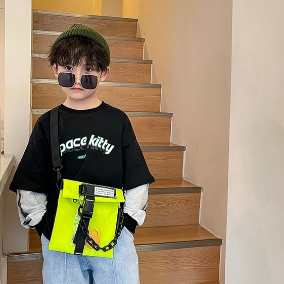 TUI7- Túi đeo chéo huy hiệu cho bé , hàng quảng châu cao cấp