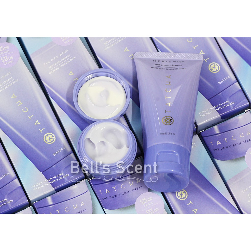 Set dưỡng da Tatcha Dewy 2 món chính hãng