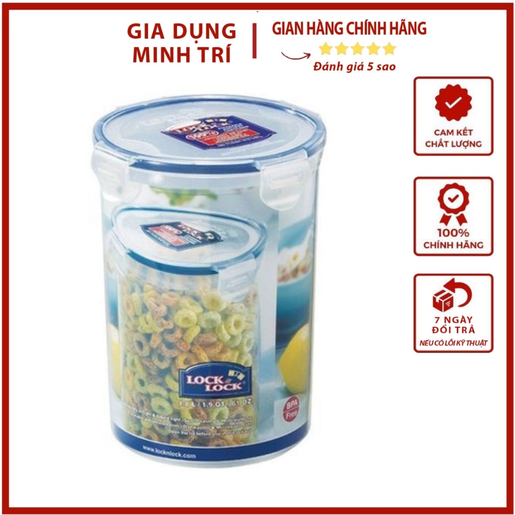 Hộp Bảo Quản Nhựa Lock&Lock HPL933D 1.8 Lít