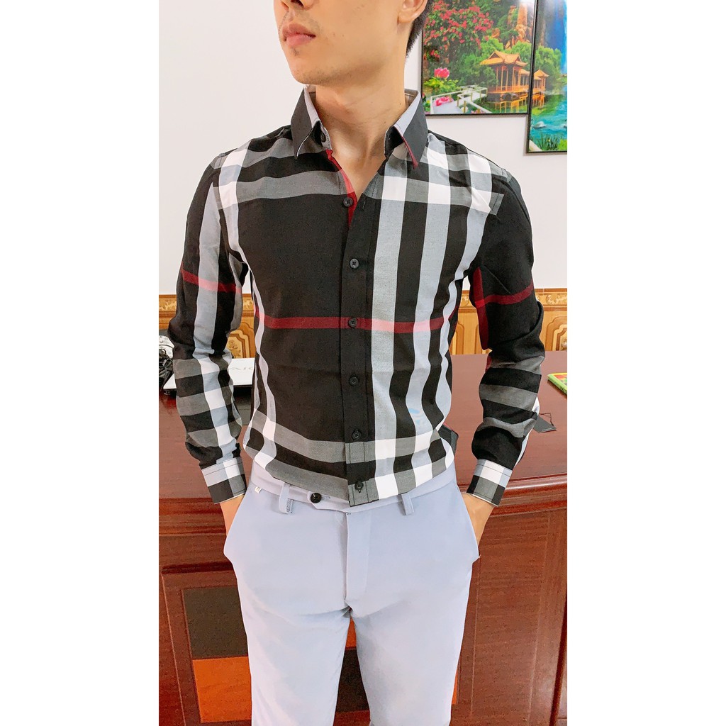 Áo Sơ Mi Nam Kẻ BBR Cao Cấp - ARU SHOP | BigBuy360 - bigbuy360.vn