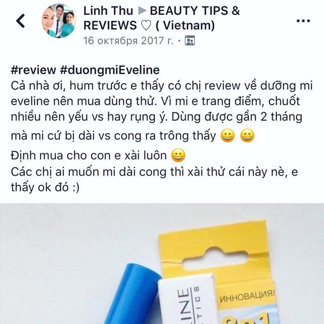 {Hàng chính hãng}  Dưỡng mi Eveline 8in1 Total Action Lash Therapy dưỡng mi siêu dài và dày