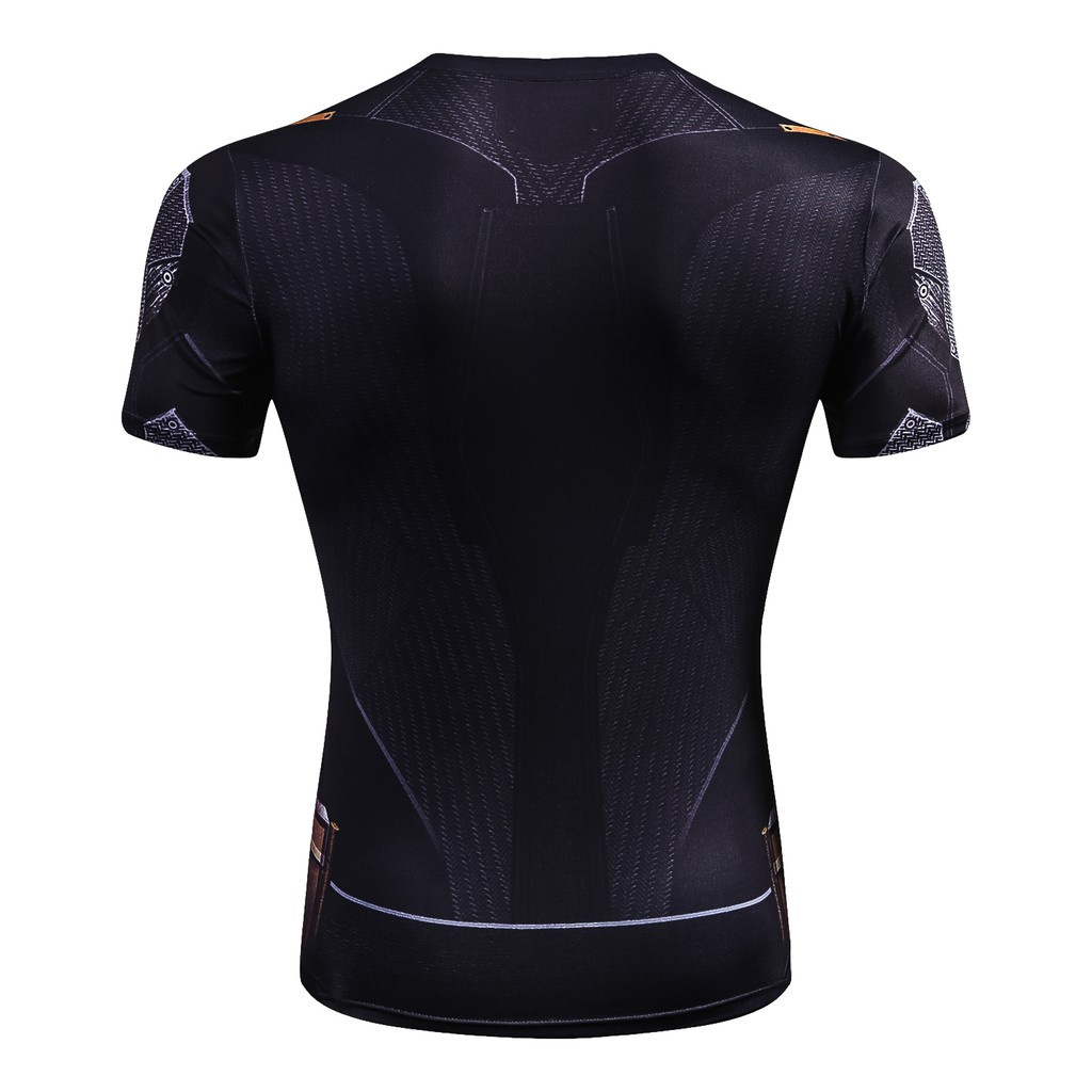 New Compression Batman T-shirt Người đàn ông Tay ngắn 3D Superhero Gym Nam giới Áo phông Thời trang mùa hè Áo phông thể hình