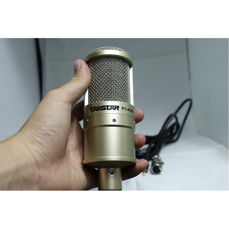 Mic Thu Âm livestream Takstar PC-K200 Chính Hãng BẢO HÀNH 1 NĂM