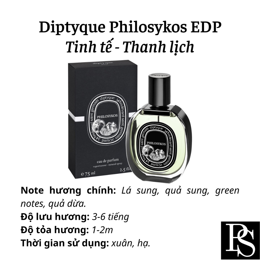 Nước hoa unisex Diptyque Philosykos EDP