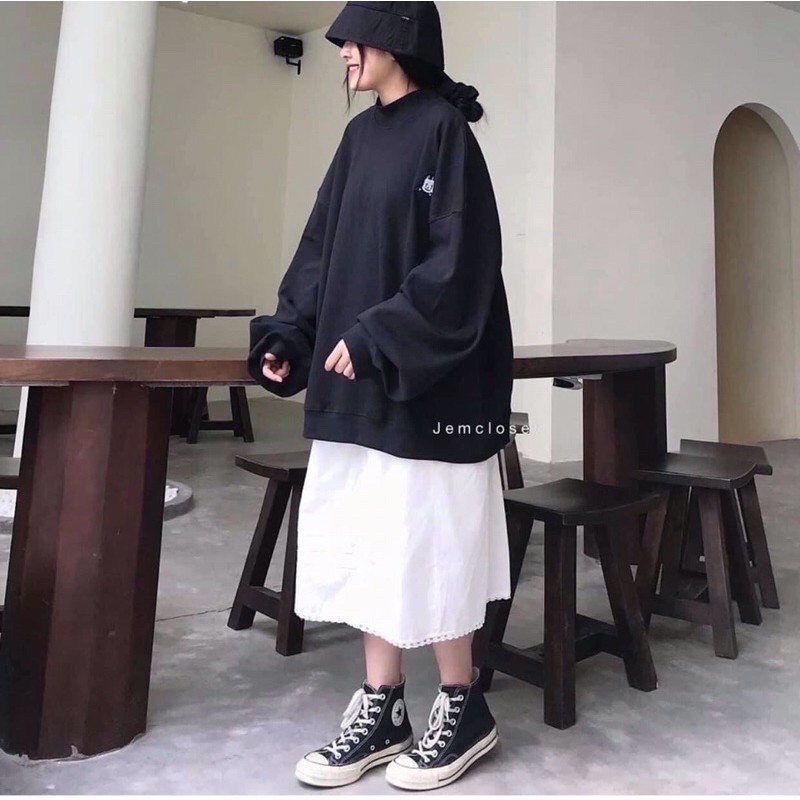 ÁO NỈ DÀI TAY, SWEATER NAM NỮ FORM RỘNG ULZZANG , ÁO HOODIE QUẢNG CHÂU CAO CẤP