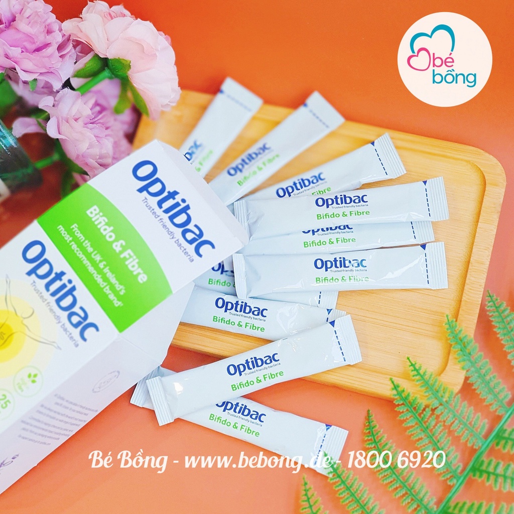 Men Optibac Probiotics xanh lá 30 gói - Anh