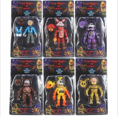 Bộ 5 mô hình búp bê nhân vật Five Nights At Freddy Fnaf độc đáo