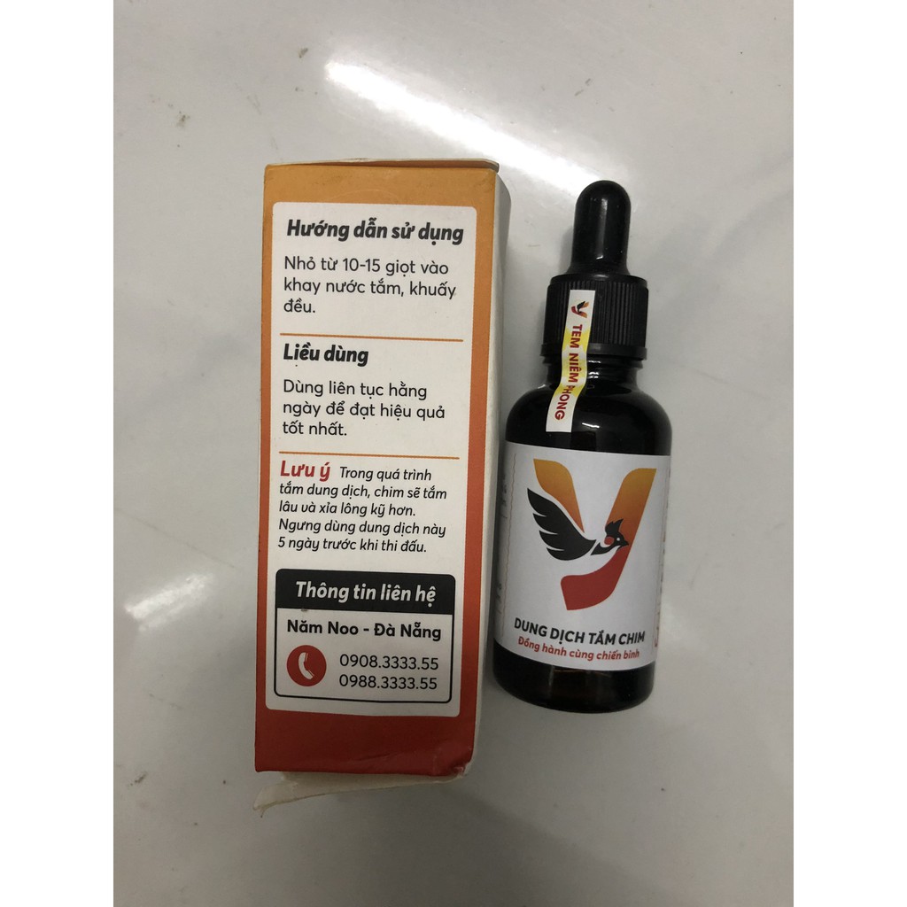 Dung Dịch Nước Tắm Chim V Chai 30ml - Đồng Hành Cùng Chiến Binh - Sản Phẩm Cao Cấp