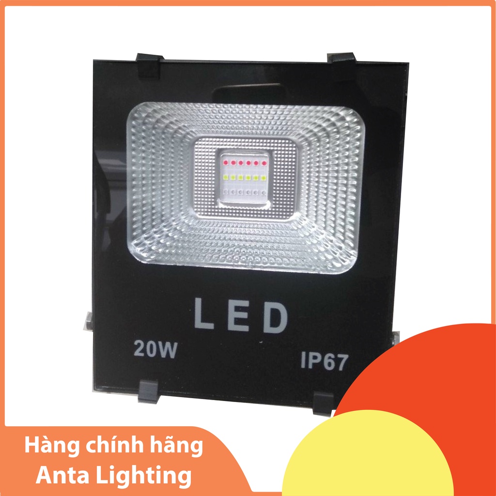 [HÀNG CHÍNH HÃNG] Đèn Pha Led Đổi 7 Màu Chống Nước Ngoài Trời IP66 ANTA Lighting