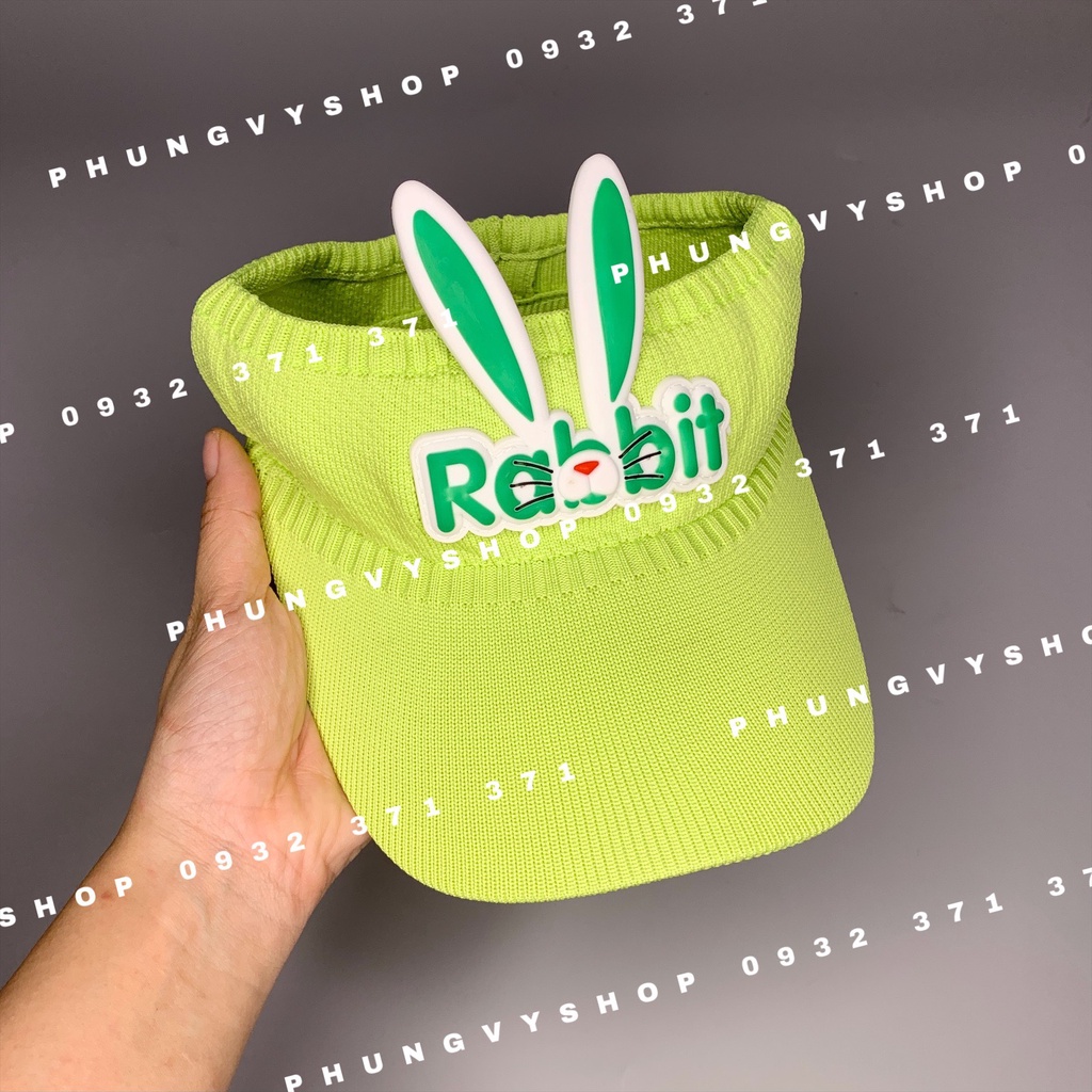 Bé 3-10t/ Mũ lưỡi trai cho bé trai bé gái- KÉT HỞ NÓC CHÓP VẢI LEN RABBIT- nón kết trẻ em