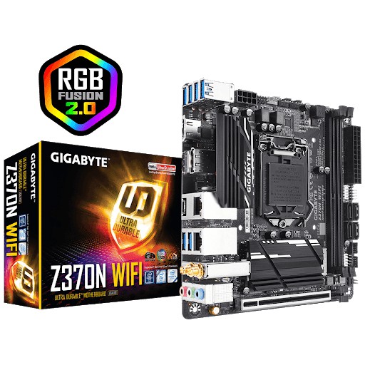 Mainboard GIGABYTE Z370N WIFI (Mainboard Case ITX chính hãng) - BH 02/2021