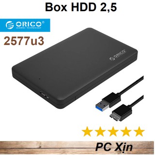 Box ổ cứng Orico 2577U3 2.5 inch SATA USB 3.0 Chính Hãng