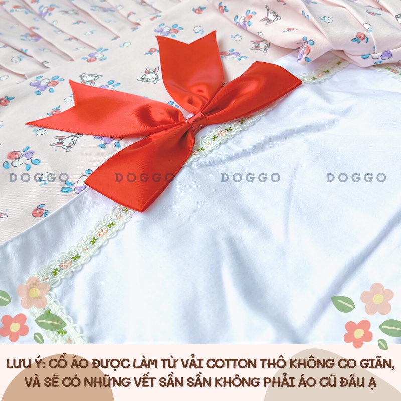 Áo Váy Thun Ba Lỗ DoggoStyle Vải Cotton Co Giãn Mùa Hè Cho Chó Lớn Size Bự Corgi Bull Pháp Pug Mặt Xệ Lạp Xưởng