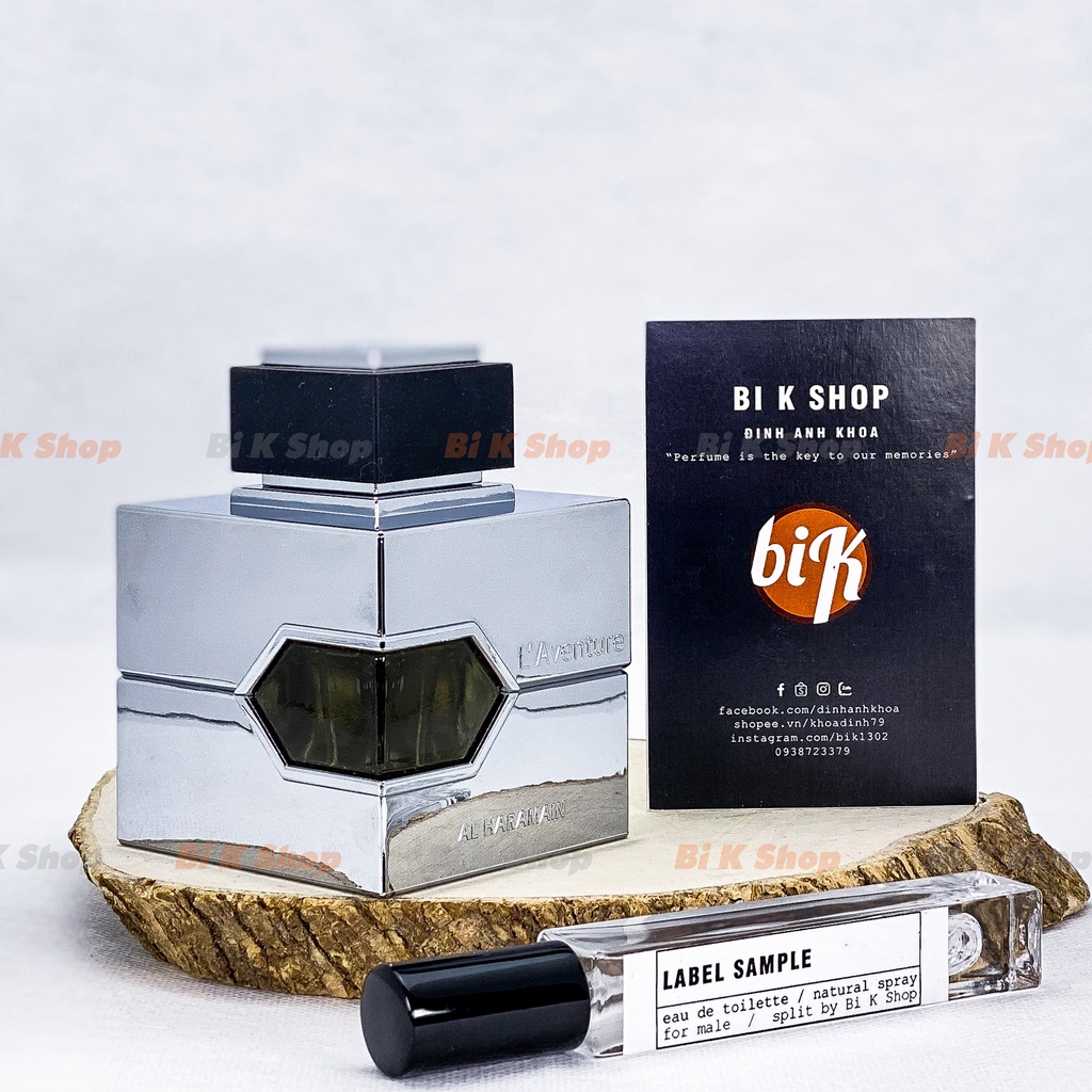 Bi K Shop - Nước hoa L'Aventure Al Haramain [Mẫu thử]