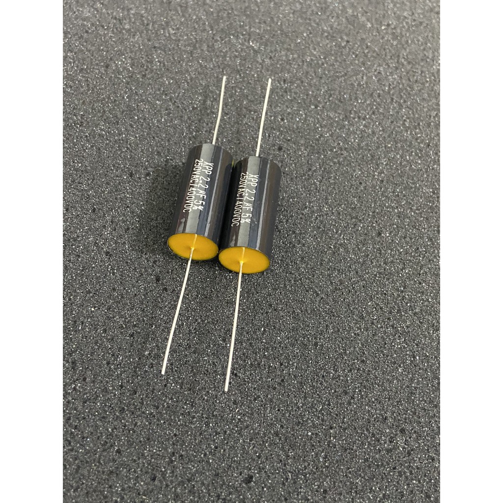 Tụ lọc phân tần cản loa treble 2.2uf 400v hàng cao cấp