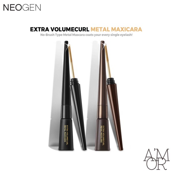 [Hàng mới về] Mascara NEOGEN Kim Loại Làm Cong Mi Với 2 Màu Sắc Tùy Chọn