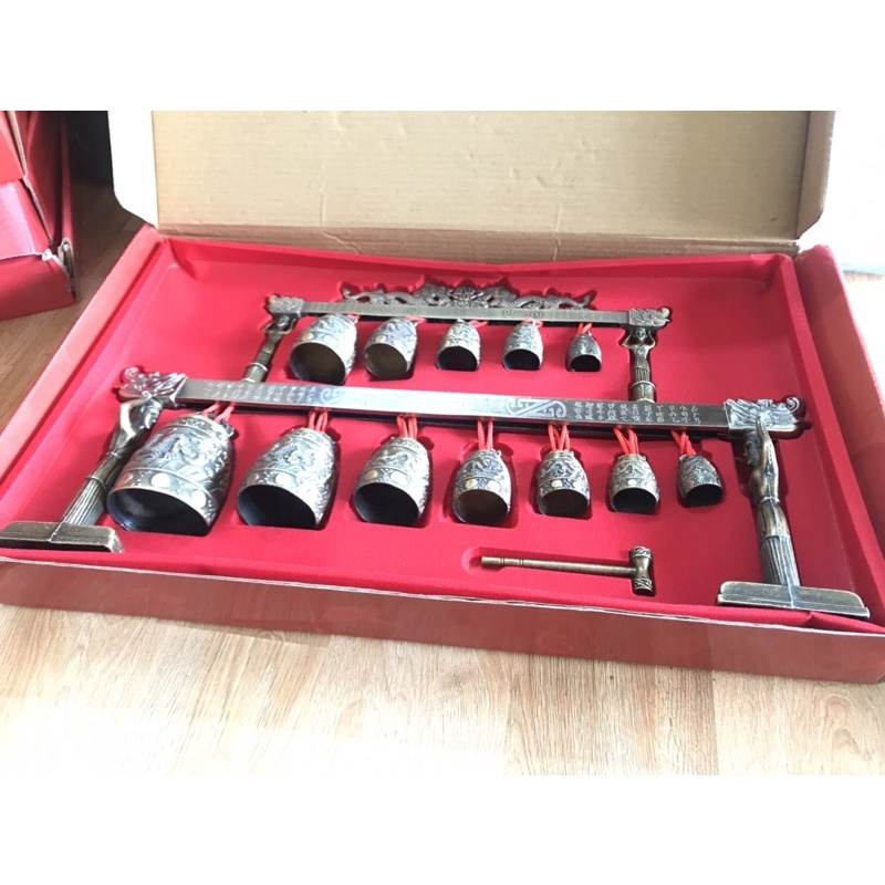 Chuông gió 2 tầng gội dưỡng sinh spa chuông loại 1