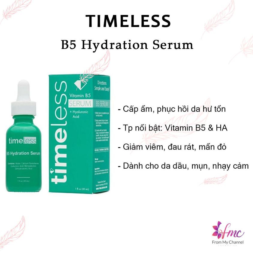 Serum Timeless skincare …30ml + Tặng 1 túi chườm giảm đau bụng