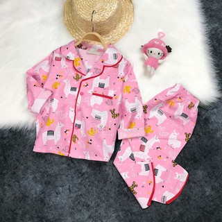 Bộ ngủ pijama cho bé hình lạc đà béo