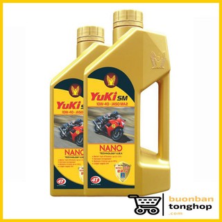 NHỚT XE SỐ YUKI NANO SM 800ML ĐI 5000KM