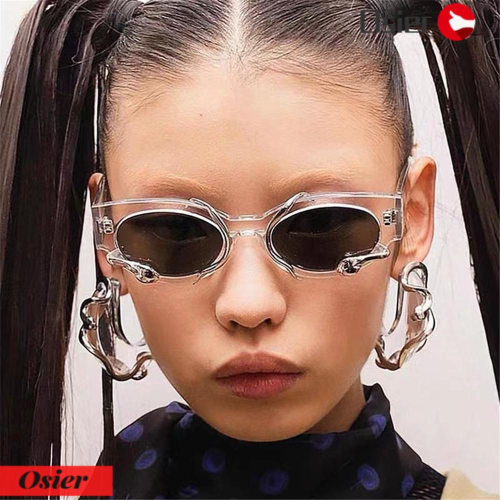 Kính Mát Mắt Mèo Tròng Thạch Chống Tia UV400 Hiệu OSIER1 Màu Sắc Retro