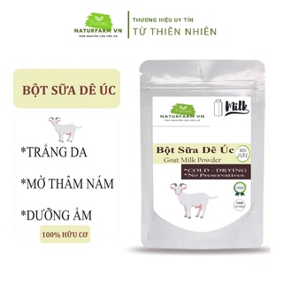 100gr Bột sữa dê nguyên chất 100% Organic - Bột handmade